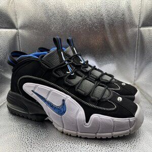 Size 10 Nike Air Max Penny 1 Orlando Black White Athletic Sneakers DN2487-001